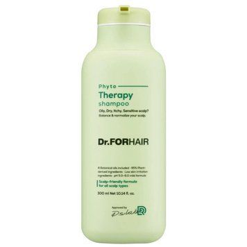 Фітотерапевтичний шампунь для чутливої шкіри голови Dr.FORHAIR Phyto Therapy Shampoo 300 мл (533407) 533407 - постачальник японських та корейських товарів для дому, здоров'я і краси Pikami