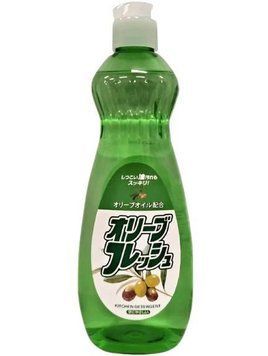 Рідина для миття посуду Rocket Soap Fresh, оливка, 600 мл (306555) 306555 - постачальник японських та корейських товарів для дому, здоров'я і краси Pikami