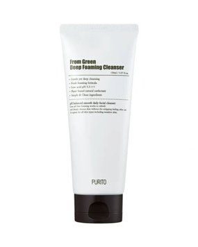 Пінка для вмивання з центеллою і зеленим чаєм Purito From Green Deep Foaming Cleanser 150 мл(100354 ) 102686 - постачальник японських та корейських товарів для дому, здоров'я і краси Pikami
