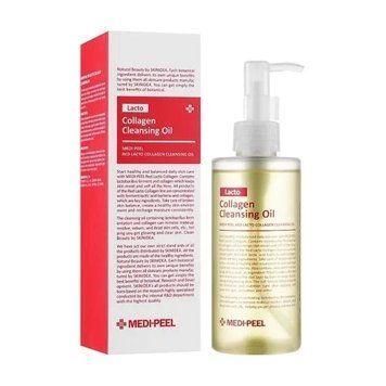 Гідрофільна олія з лактобактеріями Medi-Peel Red Lacto Collagen Cleansing Oil 2.0, 155 мл (821826) 821826 - постачальник японських та корейських товарів для дому, здоров'я і краси Pikami