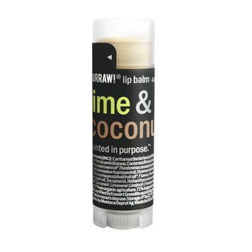 Бальзам для губ Hurraw! Lime & Coconut Lip Balm (4,8г) 005731 - постачальник японських та корейських товарів для дому, здоров'я і краси Pikami
