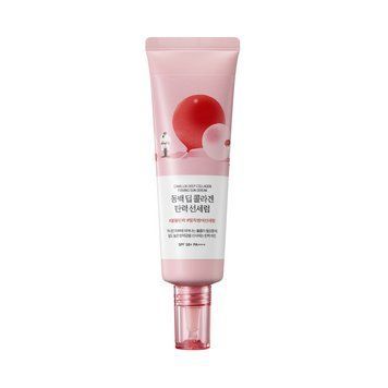 Сонцезахисна сироватка з колагеном ROUND LAB Camellia Deep Collagen Firming Sun Serum, 50 мл (542212) 542212 - постачальник японських та корейських товарів для дому, здоров'я і краси Pikami