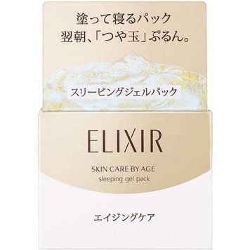 Нічна зволожуюча гель-маска Elixir Superieur Sleeping Gel Pack W, 180 гр (056675) 056675 - постачальник японських та корейських товарів для дому, здоров'я і краси Pikami