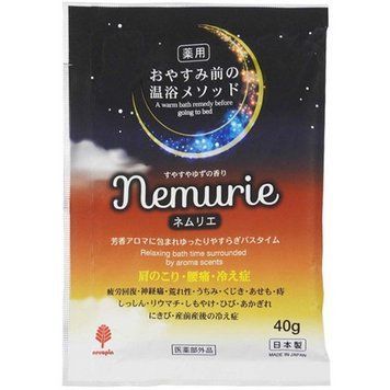 Соль для ванны с ароматом юза Nemurie Novopin, 40 г (089522)089522 &ndash; поставщик японских и корейских товаров для дома, здоровья и красоты Pikami