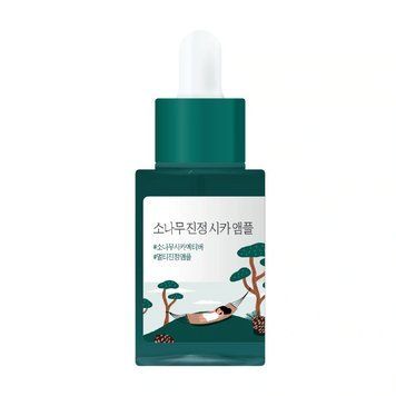 Заспокійлива сироватка з екстрактом голок сосни ROUND LAB Pine Calming Cica Ampoule,30 мл (325667) 325667 - постачальник японських та корейських товарів для дому, здоров'я і краси Pikami
