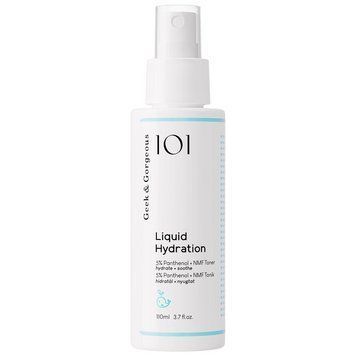 Спрей-тонер з пантенолом Geek & Gorgeous Liquid Hydration, 110 мл (330247) 330247 - постачальник японських та корейських товарів для дому, здоров'я і краси Pikami