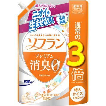 Кондиционер для белья Soflan Premium Refill Extra Large, аромат цветочного мыла 1260 мл. (320135)320135 &ndash; поставщик японских и корейских товаров для дома, здоровья и красоты Pikami