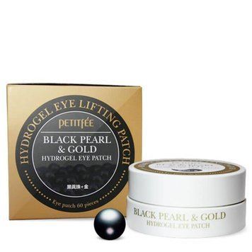Гидрогелевые патчи для глаз с золотом и черным жемчугом, 60шт. PETITFEE Black Pearl & Gold Hydrogel Eye Patch801820 &ndash; поставщик японских и корейских товаров для дома, здоровья и красоты Pikami