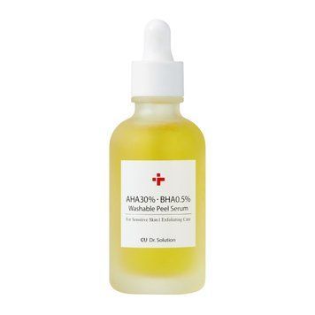 Кислотна пілінг-сироватка Cuskin Dr.Solution AHA 30% BHA 0.5% Washable Peel Serum, 50 мл (225009)225009 &ndash; поставщик японских и корейских товаров для дома, здоровья и красоты Pikami