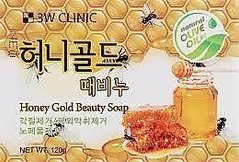 Мило очищаюче для обличчя і тіла з екстрактом меду та золота, 3W CLINIC Honey Gold 120 г(776011)