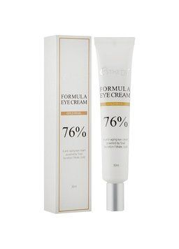 Крем для очей живильний Муцин і золото ESTHETIC HOUSE Formula Eye Cream Gold Snail 76% 30 мл (011640) 011640 - постачальник японських та корейських товарів для дому, здоров'я і краси Pikami