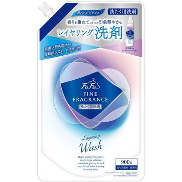 Гель для стирки Ns Fa Fa FF Layering wash с ароматом бергамота,жасмина, лилии,900 мл147260 &ndash; поставщик японских и корейских товаров для дома, здоровья и красоты Pikami