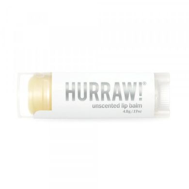 Бальзам для губ Hurraw! Unscented Lip Balm 4,8 г (005229)