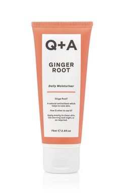 Зволожуючий крем для обличчя на основі кореня імбиру Q+A Ginger Root Daily Moisturiser 75ml(911359)