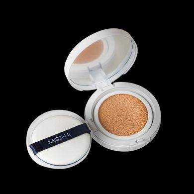 Зволожуючий кушон MISSHA M Magic Cushion Moist Up SPF50+ тон 21 (449268) 449268 - постачальник японських та корейських товарів для дому, здоров'я і краси Pikami