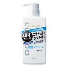 Мужское жидкое мыло Lucido Deodorant Body Wash для нейтрализации неприятного запаха после 40 лет 450мл(437102)