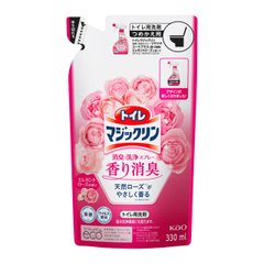 Спрей-пінка для очищення та дезодорації туалету з ароматом троянд Magiclean KAO 330 мл. (334220)