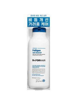 Глибокоочищаючий шампунь з ефектом охолодження Dr.Forhair Folligen Cooling Shampoo, 300 мл (503691) 503691 - постачальник японських та корейських товарів для дому, здоров'я і краси Pikami