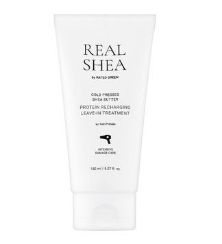 Термозахисний відновлюючий крем для волосся з маслом ши RATED GREEN Real Shea Gold Pressed Shea Butter Leave-in Treatment (550108) 550108 - постачальник японських та корейських товарів для дому, здоров'я і краси Pikami