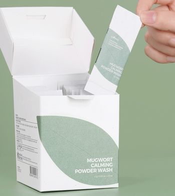 Пудра ензимна з екстрактом полину Isntree Mugwort Calming Powder Wash, 1 гр. (940163) 940163 - постачальник японських та корейських товарів для дому, здоров'я і краси Pikami