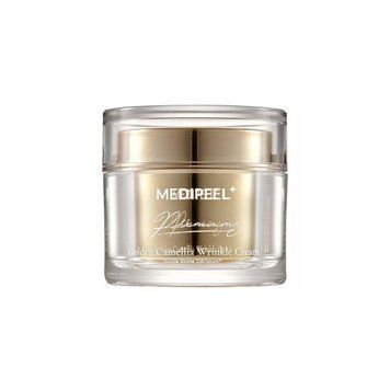 Преміум крем для обличчя від зморшок із камелією та золотом MEDI-PEEL Premium, 50 мл (822175) 822175 - постачальник японських та корейських товарів для дому, здоров'я і краси Pikami