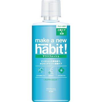 Средство для полоскания рта Xylitol NS FaFa "Make A New Habit" с мятным вкусом, 473 мл. (122861)122861 &ndash; поставщик японских и корейских товаров для дома, здоровья и красоты Pikami