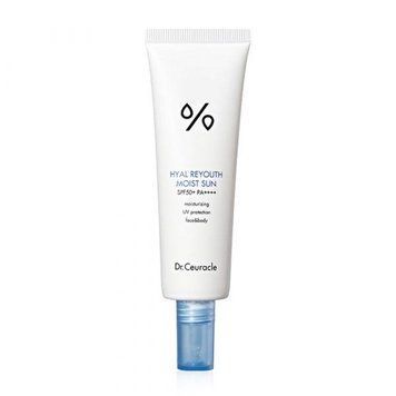 Зволожувальний сонцезахисний крем Dr.Ceuracle Hyal Reyouth Moist Sun SPF 50/PA++++ (615317) 615317 - постачальник японських та корейських товарів для дому, здоров'я і краси Pikami