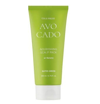 Живильна маска для волосся з авокадо Rated Green Avocado Nourishing Scalp Pack (550313) 550313 - постачальник японських та корейських товарів для дому, здоров'я і краси Pikami