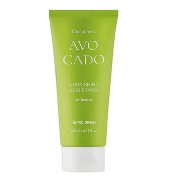 Живильна маска для волосся з авокадо Rated Green Avocado Nourishing Scalp Pack (550313) 550313 - постачальник японських та корейських товарів для дому, здоров'я і краси Pikami