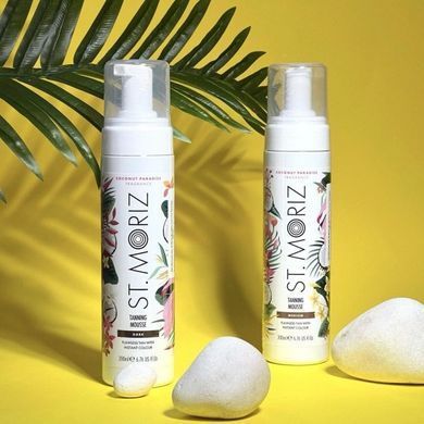 Автобронзат-мус Pro Medium Coconut Paradise від St. Moriz, 200 мл (961559) 961559 - постачальник японських та корейських товарів для дому, здоров'я і краси Pikami