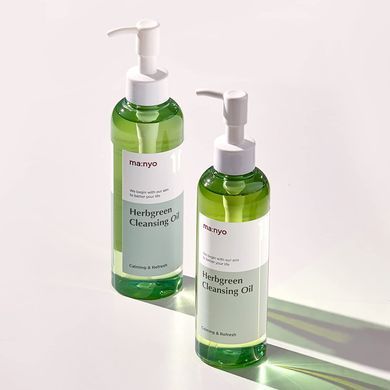 Гідрофільна олія з екстрактом трав Manyo Factory Herb Cleansing Oil, 200 мл (391608) 391608 - постачальник японських та корейських товарів для дому, здоров'я і краси Pikami