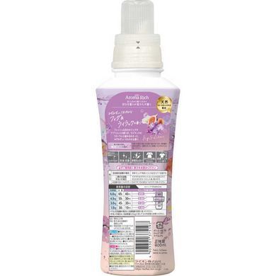Кондиціонер для білизни з ароматом інжиру та бузку, Aroma Rich Fresh & Refreshing, Lion, 400 мл (375197) 375197 - постачальник японських та корейських товарів для дому, здоров'я і краси Pikami