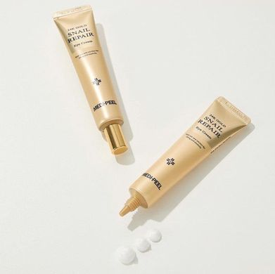 Крем для век с золотом и муцином улитки Medi-Peel 24K Gold Snail Repair Eye Cream, 40 мл (340548)340548 &ndash; поставщик японских и корейских товаров для дома, здоровья и красоты Pikami