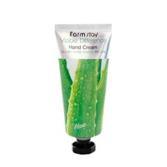 Крем для рук FarmStay Visible Difference Hand Cream Aloe з алое 100 г (280495)