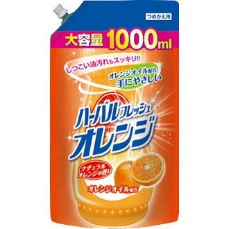 Гель для миття посуду, овочів і фруктів Mitsuei, апельсин 1000 мл (040726)