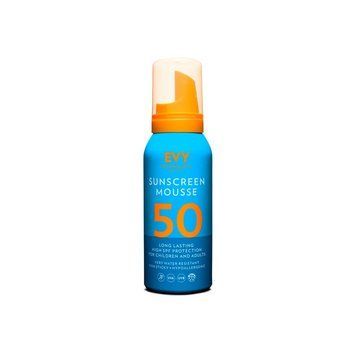 Сонцезахисний мус Evy Sunscreen mousse SPF 50, 100 мл (167067) 167067 - постачальник японських та корейських товарів для дому, здоров'я і краси Pikami