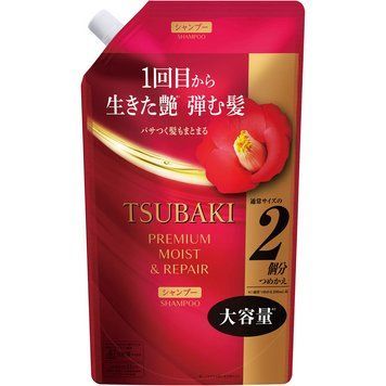 Шампунь TSUBAKI Premium Зволоження та відновлення волосся, 600 мл (486059) 486059 - постачальник японських та корейських товарів для дому, здоров'я і краси Pikami