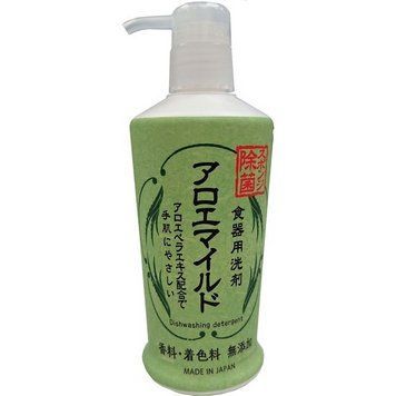 Рідина для миття посуду з екстрактом алое Rocket Soap 230 мл (306340) 306340 - постачальник японських та корейських товарів для дому, здоров'я і краси Pikami