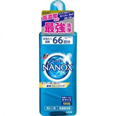 Гель Lion Super NANOX для прання та видалення стійких забруднень концентрований 660 г (306429)