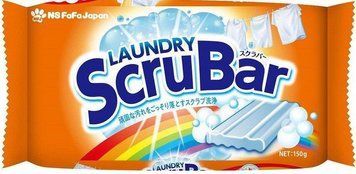Nissan FaFa Laundry ScruBar Хозяйственное мыло для стирки 150 гр020129 &ndash; поставщик японских и корейских товаров для дома, здоровья и красоты Pikami
