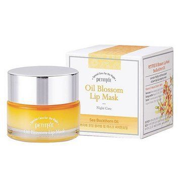 Маска для губ Petitfee Oil Blossom Lip Mask Вітамін Е-Обліпиха, 15 гр (850177) 850177 - постачальник японських та корейських товарів для дому, здоров'я і краси Pikami
