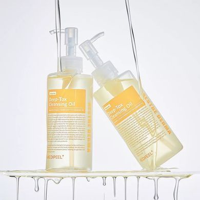 Вітамінна очищувальна гідрофільна олія Medi-Peel Vegan Vitamin Deep Tox Cleansing Oil, 200 мл (821048) 821048 - постачальник японських та корейських товарів для дому, здоров'я і краси Pikami