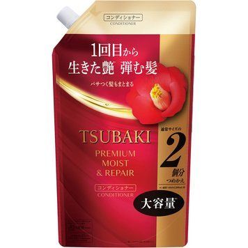 Кондиціонер TSUBAKI Premium Зволоження та відновлення волосся, 600 мл (486400) 486400 - постачальник японських та корейських товарів для дому, здоров'я і краси Pikami