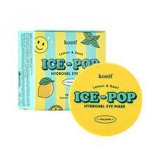 Освітлюючі патчі з лимоном та базиліком Koelf Ice-Pop Lemon & Basil Hydrogel Eye Mask(850887)