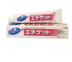 Зубная паста освежающая профилактика неприятного запаха "ETIQUETTE" 130 г (2845)