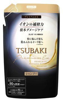 Shiseido Tsubaki відновлюючий шампунь для волосся (змінний блок) Premium EX Intensive Repair Shampoo 474216 - постачальник японських та корейських товарів для дому, здоров'я і краси Pikami