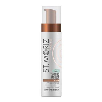 Автобронзат-мус для середноьї шкіри St Moriz Advanced Colour Correcting Mousse Medium, 200 мл 357366 - постачальник японських та корейських товарів для дому, здоров'я і краси Pikami