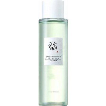 Тонер-мус з AHA 3% кислотами, BEAUTY OF JOSEON GREEN PLUM REFRESHING TONER AHA+BHA 150 мл. (195655) 195655 - постачальник японських та корейських товарів для дому, здоров'я і краси Pikami