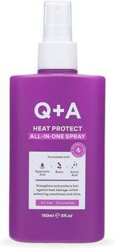 Термозахист для волосся Q+A Heat Protect All-in-One Spray, 150 мл (268894) 268894 - постачальник японських та корейських товарів для дому, здоров'я і краси Pikami