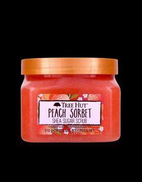 Скраб для тіла Tree Hut Peach Sorbet Sugar Scrub 510g 002984 - постачальник японських та корейських товарів для дому, здоров'я і краси Pikami
